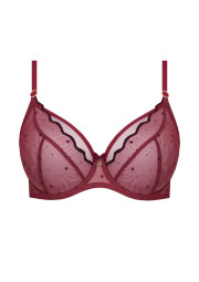 Biustonosz Melania A123 bordowy miękki