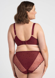 Biustonosz Melania A910 bordowy miękki