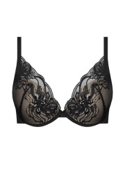 Biustonosz Mystery A479 czarny push-up