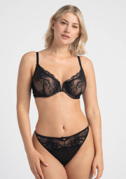 Biustonosz Mystery A152 czarny miękki Biustonosz Mystery A152 czarny miękki