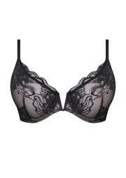 Biustonosz Mystery A152 czarny miękki Biustonosz Mystery A152 czarny miękki