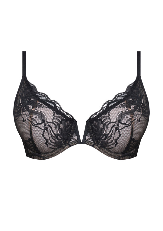 Biustonosz Mystery A152 czarny miękki