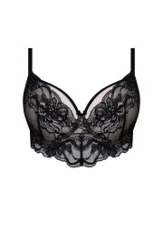 Biustonosz Mystery A123 czarny miękki Biustonosz Mystery A123 czarny miękki