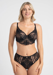 Biustonosz Mystery A144 czarny miękki