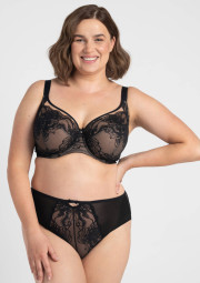 Biustonosz Mystery A910 czarny miękki