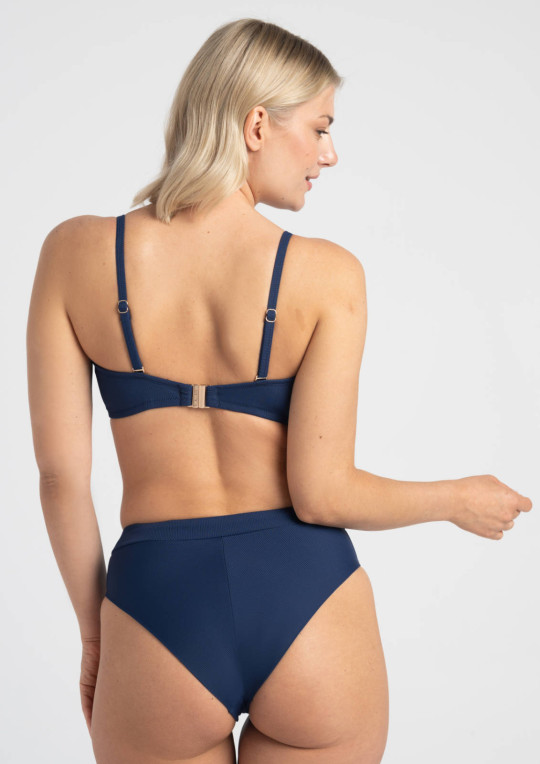 Biustonosz plażowy Venus A620 granatowy miękki