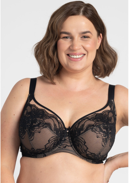 Biustonosz Mystery A910 czarny miękki