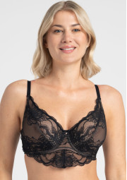 Biustonosz Mystery A144 czarny miękki