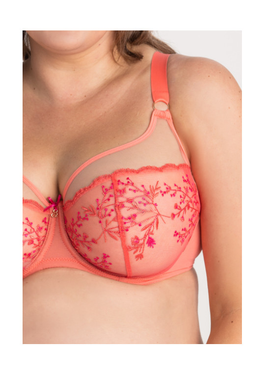 Biustonosz Juno A143 koralowy miękki