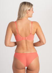 Biustonosz Juno A333 koralowy push-up Biustonosz Juno A333 koralowy push-up