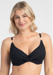 Biustonosz plażowy Venus A620 czarny miękki Biustonosz plażowy Venus A620 czarny miękki