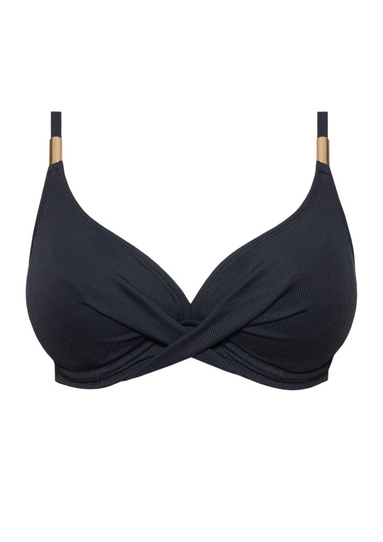 Biustonosz plażowy Venus A620 czarny miękki