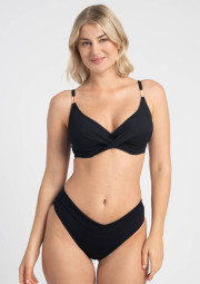 Biustonosz plażowy Venus A620 czarny miękki Biustonosz plażowy Venus A620 czarny miękki