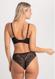 Biustonosz Samanta A123 antracytowy miękki Biustonosz Samanta A123 antracytowy miękki