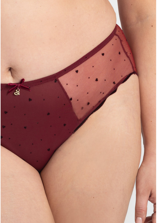 Figi Melania B400 bordowy