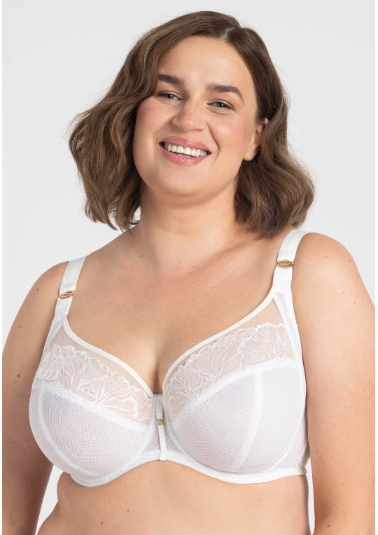 Biustonosz Harmony A910 kremowy miękki