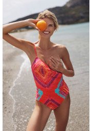 Kostium plażowy jednoczęściowy Sea Coral 8210SS kolorowy Kostium plażowy jednoczęściowy Sea Coral 8210SS kolorowy