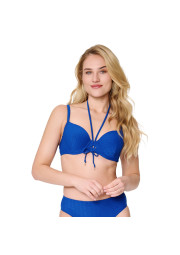 Biustonosz plażowy Blue 8215BT niebieski