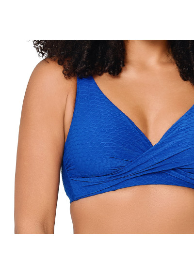 Biustonosz plażowy Blue 8215A-1 niebieski