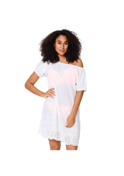Tunika plażowa White 8226 biała