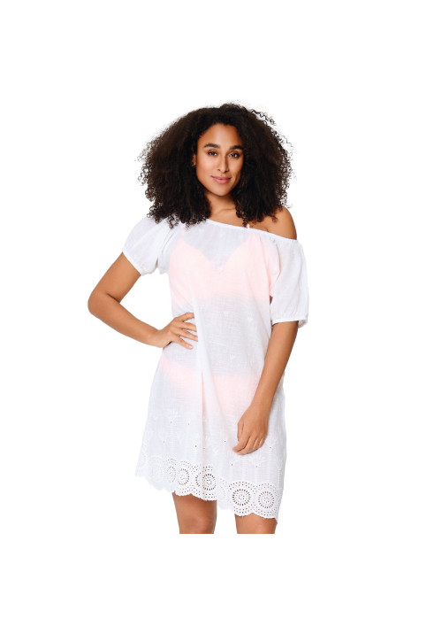 Tunika plażowa White 8226 biała