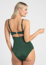 Kostium plażowy jednoczęściowy Mirabel I650 malachitowy