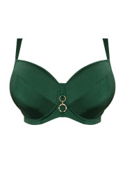 Biustonosz plażowy na duży biust Mirabell A690 malachitowy miękki