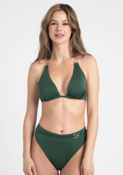 Biustonosz plażowy bikini Mirabel A630 malachitowy miękki Biustonosz plażowy bikini Mirabel A630 malachitowy miękki