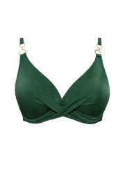 Biustonosz plażowy Mirabel A620 malachitowy miękki Biustonosz plażowy Mirabel A620 malachitowy miękki