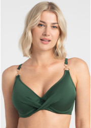 Biustonosz plażowy Mirabel A620 malachitowy miękki Biustonosz plażowy Mirabel A620 malachitowy miękki