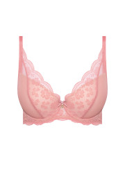 Biustonosz Rose A475 różany push-up