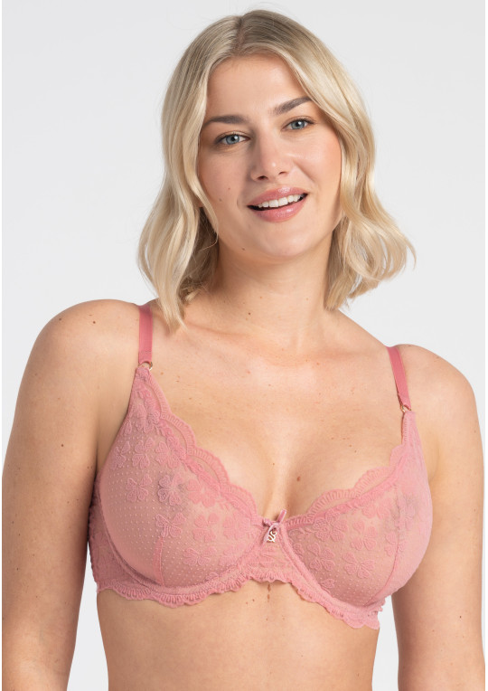 Biustonosz Rose A152 różany miękki