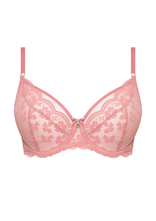 Biustonosz Rose A123 różany miękki