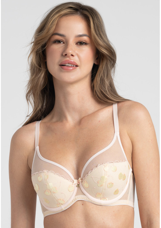 Biustonosz Cherie A338 tattoo pastelowy