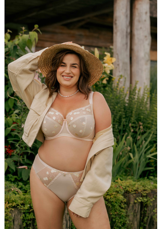 Biustonosz Cherie A911 pastelowy miękki