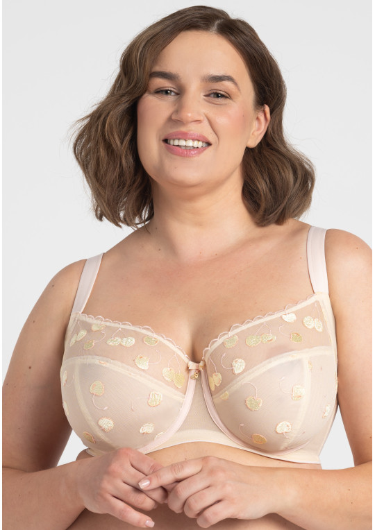 Biustonosz Cherie A911 pastelowy miękki