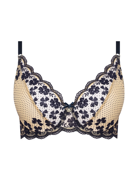 Biustonosz Scarlett A144 granatowy miękki