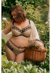 Biustonosz Scarlett A910 granatowy miękki