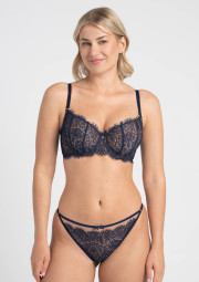 Stringi Lara C300 granatowy Stringi Lara C300 granatowy