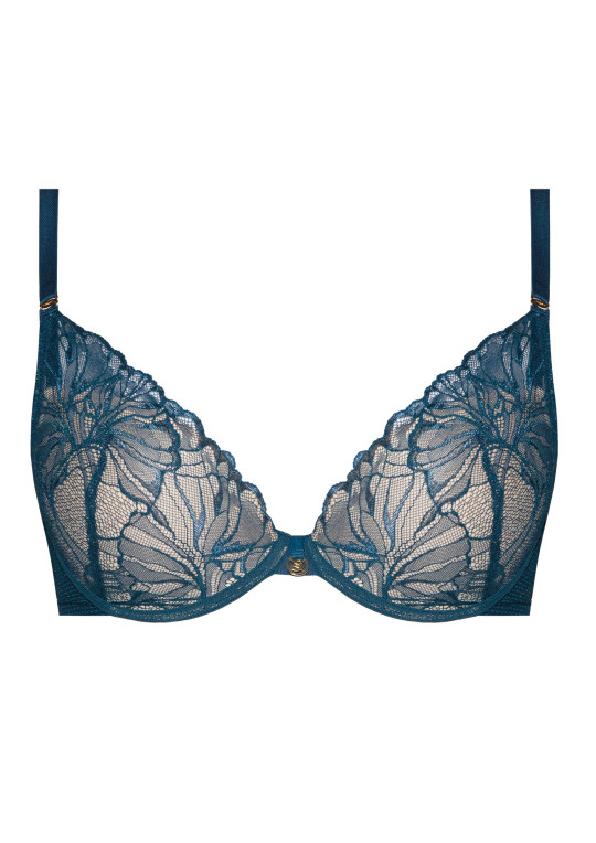 Biustonosz Harmony A479 indygo push-up
