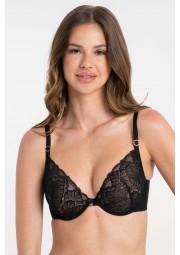 Biustonosz Amelia A440 czarny push-up