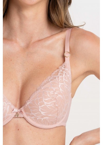 Biustonosz Amelia A440 pudrowy push-up