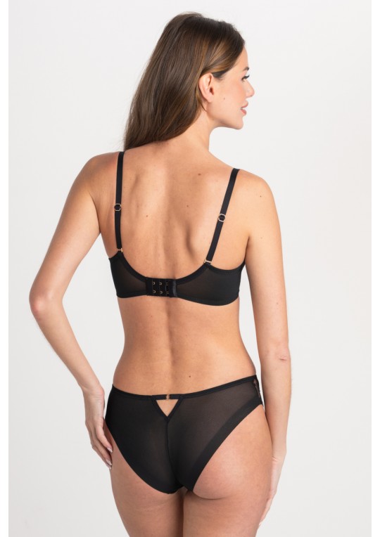 Biustonosz Ophelia A333 czarny push-up