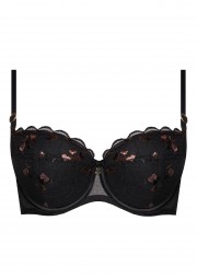Biustonosz Ophelia A333 czarny push-up