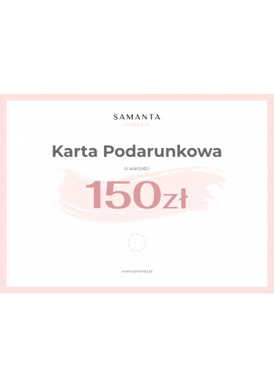 Karta Podarunkowa - 150zł