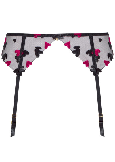 Pas do pończoch turmalinowy