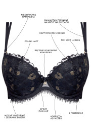 Biustonosz onyx push-up Biustonosz onyx push-up
