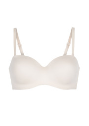 Biustonosz Strapless beżowy bardotka Biustonosz Strapless beżowy bardotka