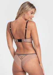 Biustonosz push-up Irina tattoo A338 w kwiaty Biustonosz push-up Irina tattoo A338 w kwiaty