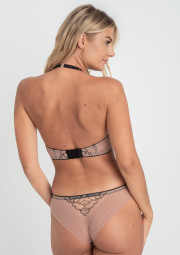 Biustonosz push-up Irina tattoo A338 w kwiaty Biustonosz push-up Irina tattoo A338 w kwiaty